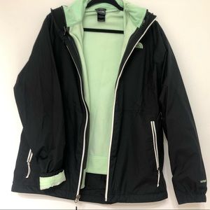 North Face 2 in 1 Jacket! - Black & Mint